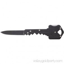 SOG Key Folding Knife KEY-101, 1.5 Blade, Black Stainless Steel Handle 552407782